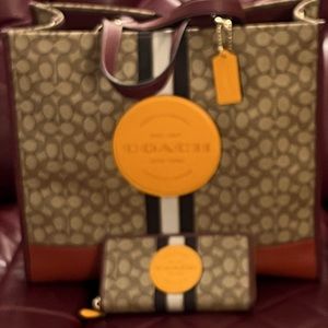 Coach bag and Matching wallet